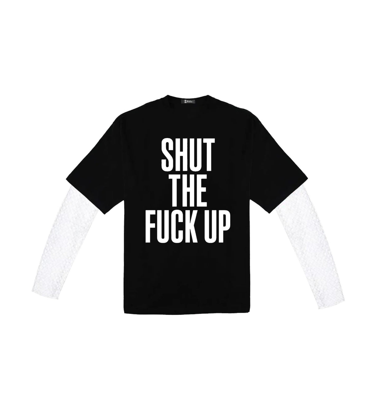 19 Shut up Mesh Longsleeve T-Shirt