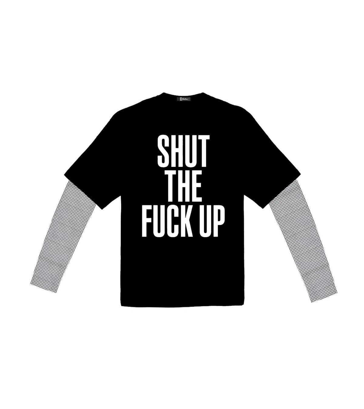 19 Shut Up Mesh Longsleeve T-Shirt