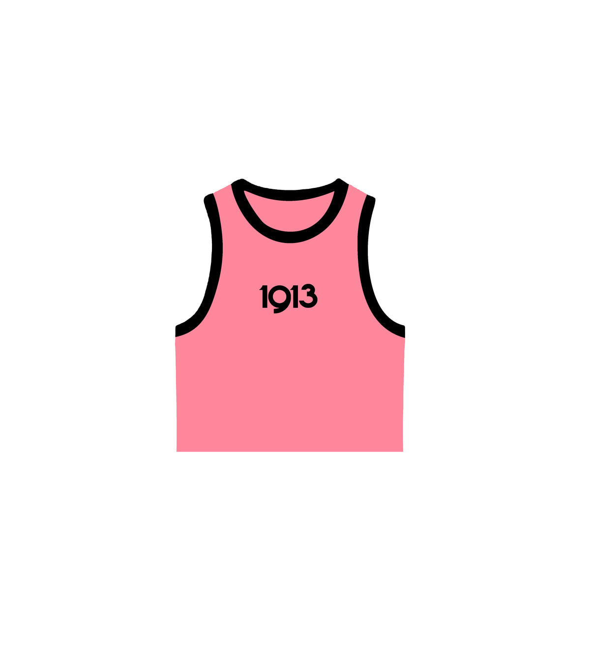 19 Monogram Crop Top