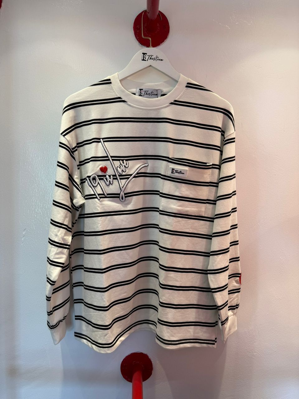 19 Multi Stripe long Sleve T-Shirt