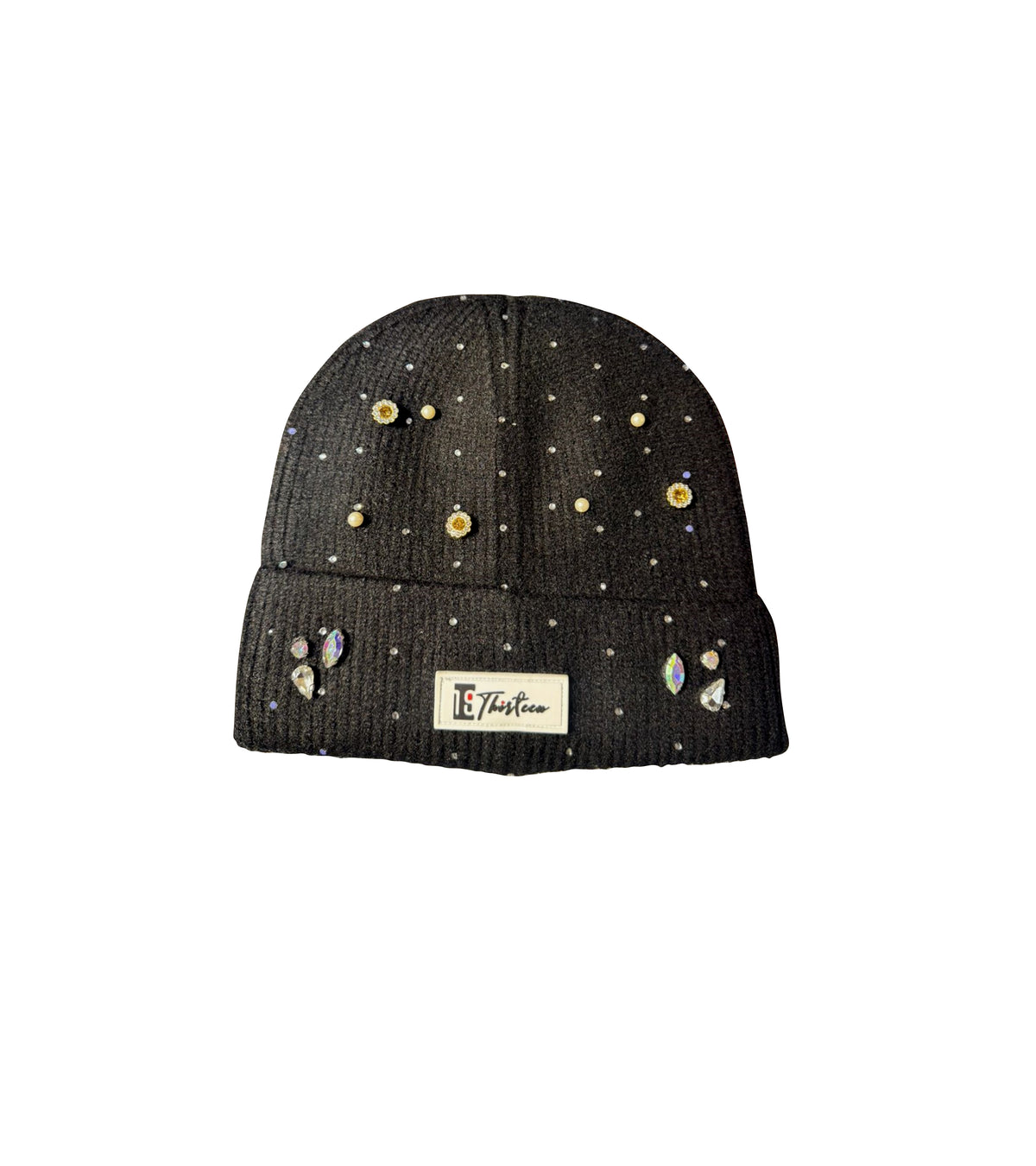 19 Original Patch 70s with Rhinestone Beanie
